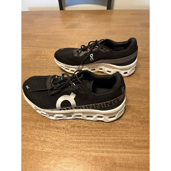 On Cloudmonster 2 Mens Size 11.5 Black Athletic Running Walking Sneakers EUC main image 5